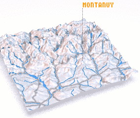 3d view of Montanúy