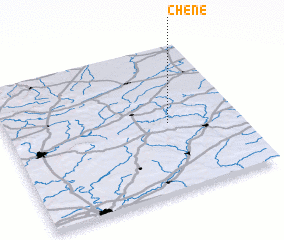 3d view of Chêne