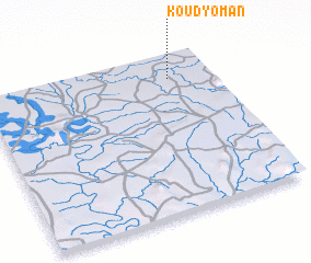 3d view of Koudyoman