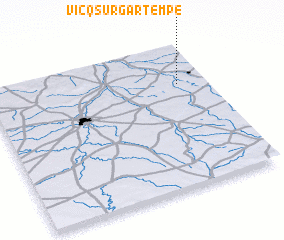 3d view of Vicq-sur-Gartempe