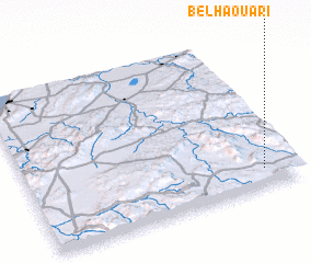 3d view of Bel Haouari