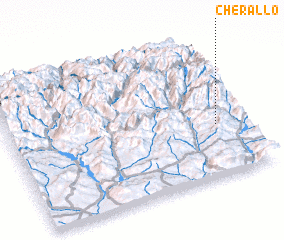 3d view of Cherallo