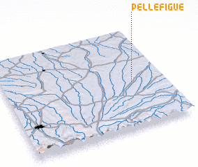 3d view of Pellefigue