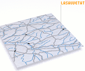 3d view of La Sauvetat