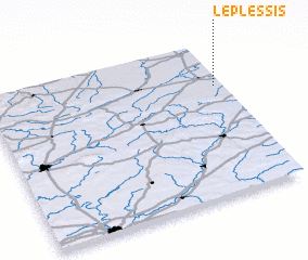 3d view of Le Plessis