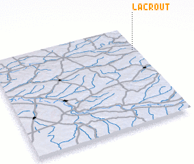 3d view of La Crout