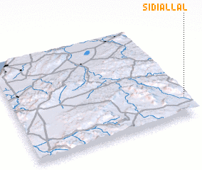 3d view of Sidi Allal