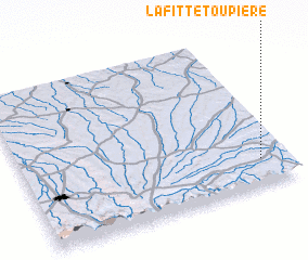 3d view of Lafitte-Toupière