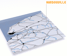 3d view of Hardouville