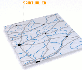 3d view of Saint-Julien