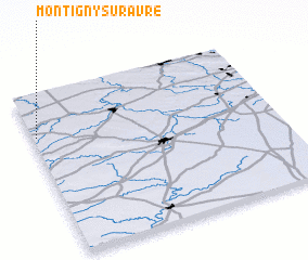 3d view of Montigny-sur-Avre