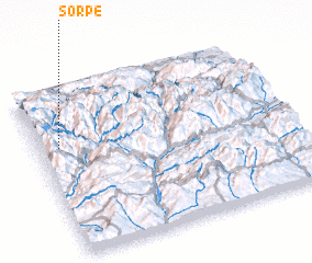 3d view of Sorpe