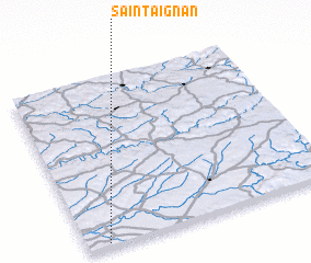 3d view of Saint-Aignan