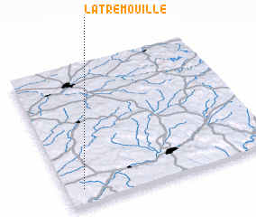 3d view of La Trémouille