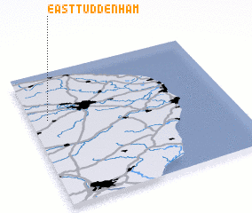 3d view of East Tuddenham