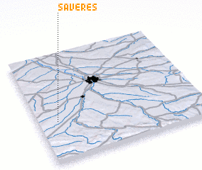 3d view of Savères