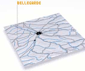 3d view of Bellegarde