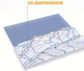 3d view of Ouled Ben Kaddour