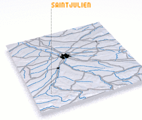 3d view of Saint-Julien