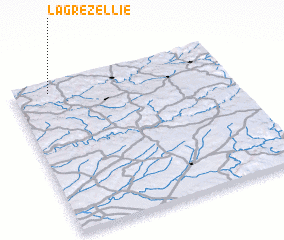 3d view of La Grezellie