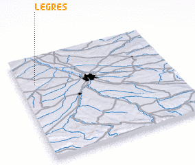 3d view of Le Grès