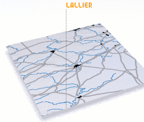 3d view of LʼAllier