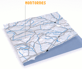 3d view of Montornés