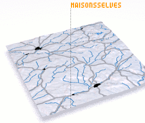 3d view of Maisons Selves