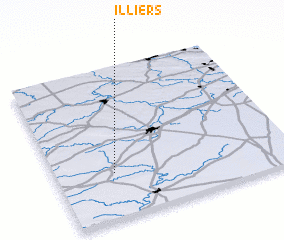3d view of Illiers