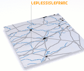 3d view of Le Plessis-le-Franc