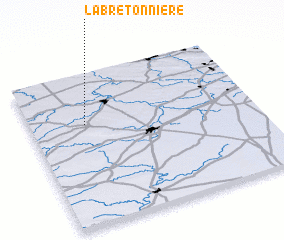 3d view of La Brétonnière