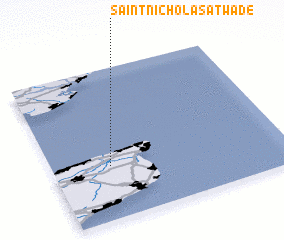 3d view of Saint Nicholas at Wade