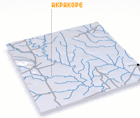 3d view of Akpakopé