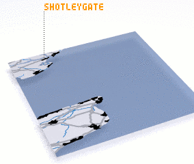 3d view of Shotley Gate