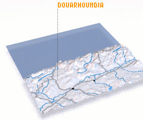 3d view of Douar Houmdia