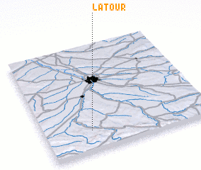 3d view of Latour