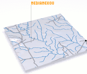 3d view of Médiamékou