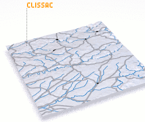 3d view of Clissac