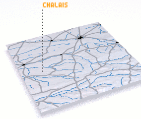 3d view of Chalais