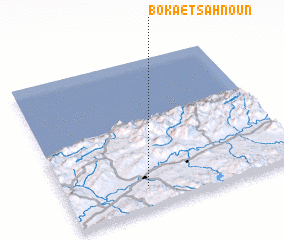 3d view of Bokaʼet Sahnoun