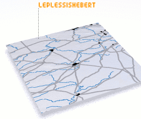 3d view of Le Plessis-Hébert