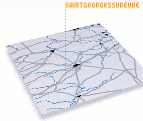 3d view of Saint-Georges-sur-Eure