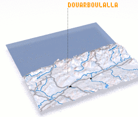 3d view of Douar Bou Lalla