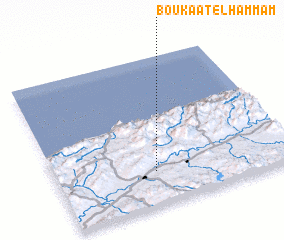 3d view of Boukaat el Hammam