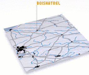 3d view of Bois-Hatrel