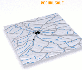 3d view of Pechbusque