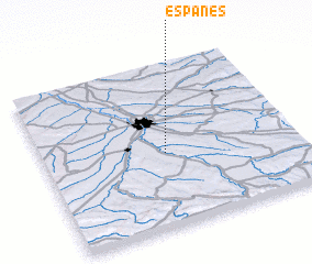 3d view of Espanès