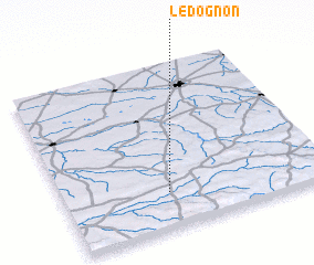 3d view of Le Dognon