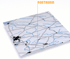 3d view of Port-Morin