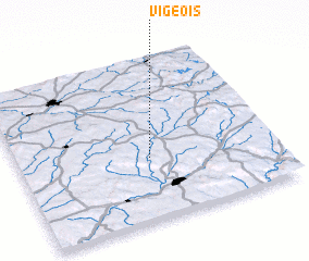 3d view of Vigeois